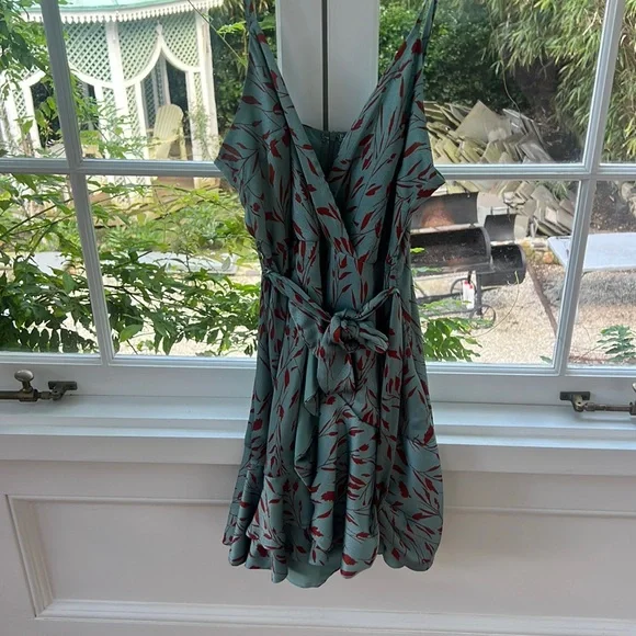 Here Comes The Sun dress in teal - Picture 2 of 6